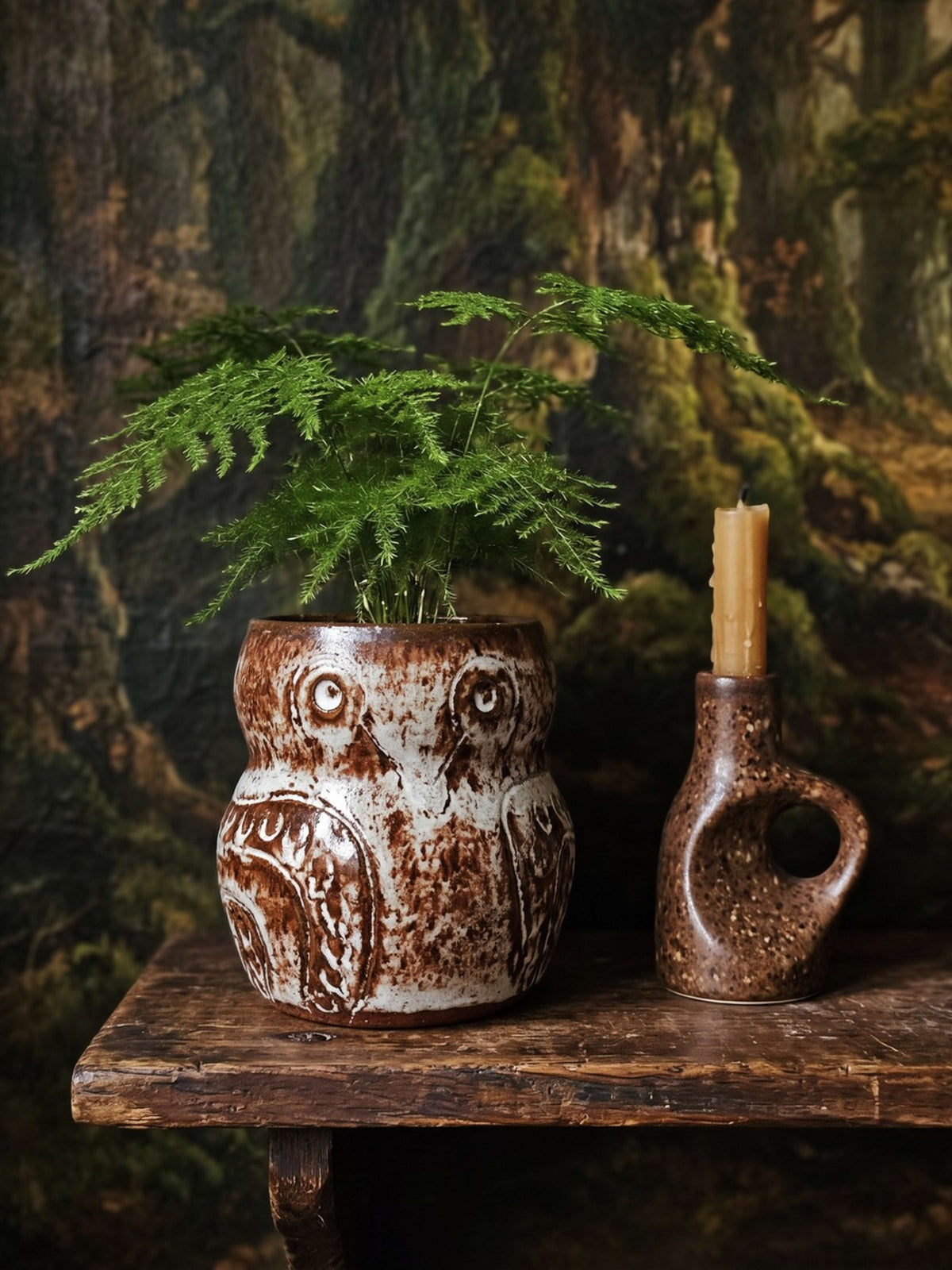 Vintage Vase "Chouette" von Alain Granet, Vallauris