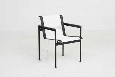 Armchair by Richard Schultz for Knoll International Black and White