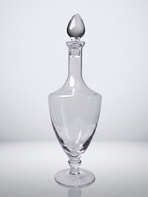 Vintage Karaffe Kristall Balusterform Frankreich 1960er