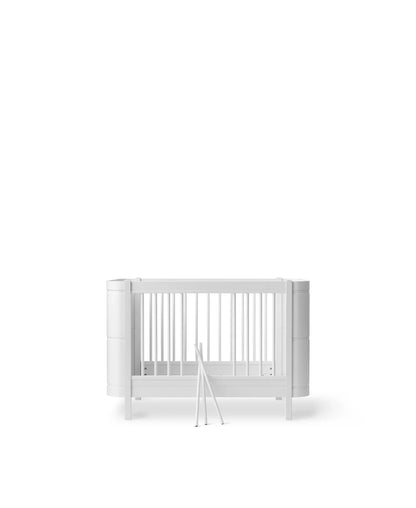Babybett und Kinderbett "Wood Mini+" mit Hochbett-Erweiterung von Oliver Furniture