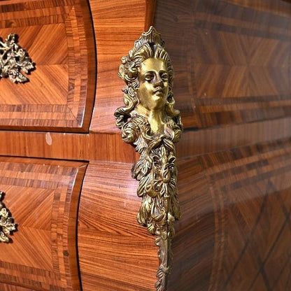 Vintage Kommode aus Frankreich, Rosenholz, klassisch, einzigartig