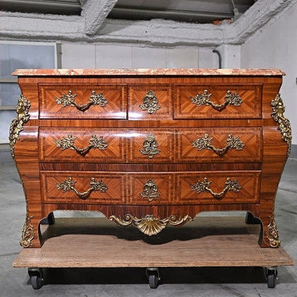 Vintage Kommode aus Frankreich, Rosenholz, klassisch, einzigartig
