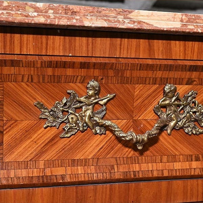 Vintage Kommode aus Frankreich, Rosenholz, klassisch, einzigartig