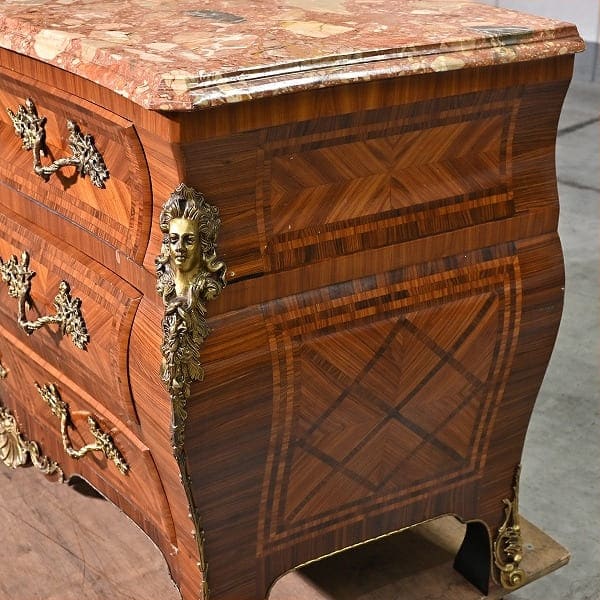 Vintage Kommode aus Frankreich, Rosenholz, klassisch, einzigartig