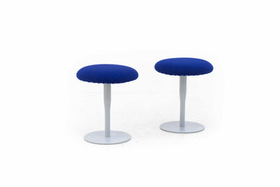 Atlas Hocker von Jasper Morrison für Alias blau Set von 2