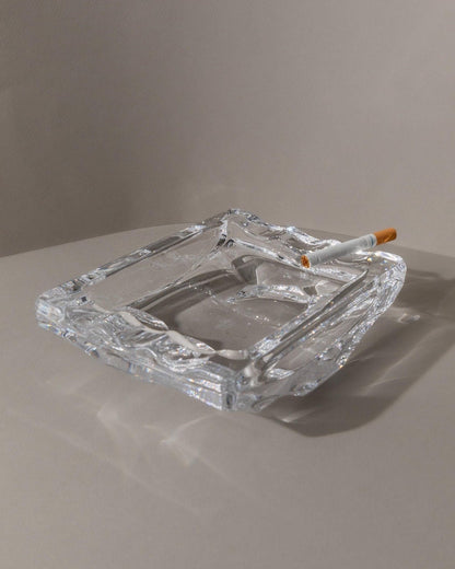 Vintage Kristallaschenbecher von Sevres Frankreich 1970er