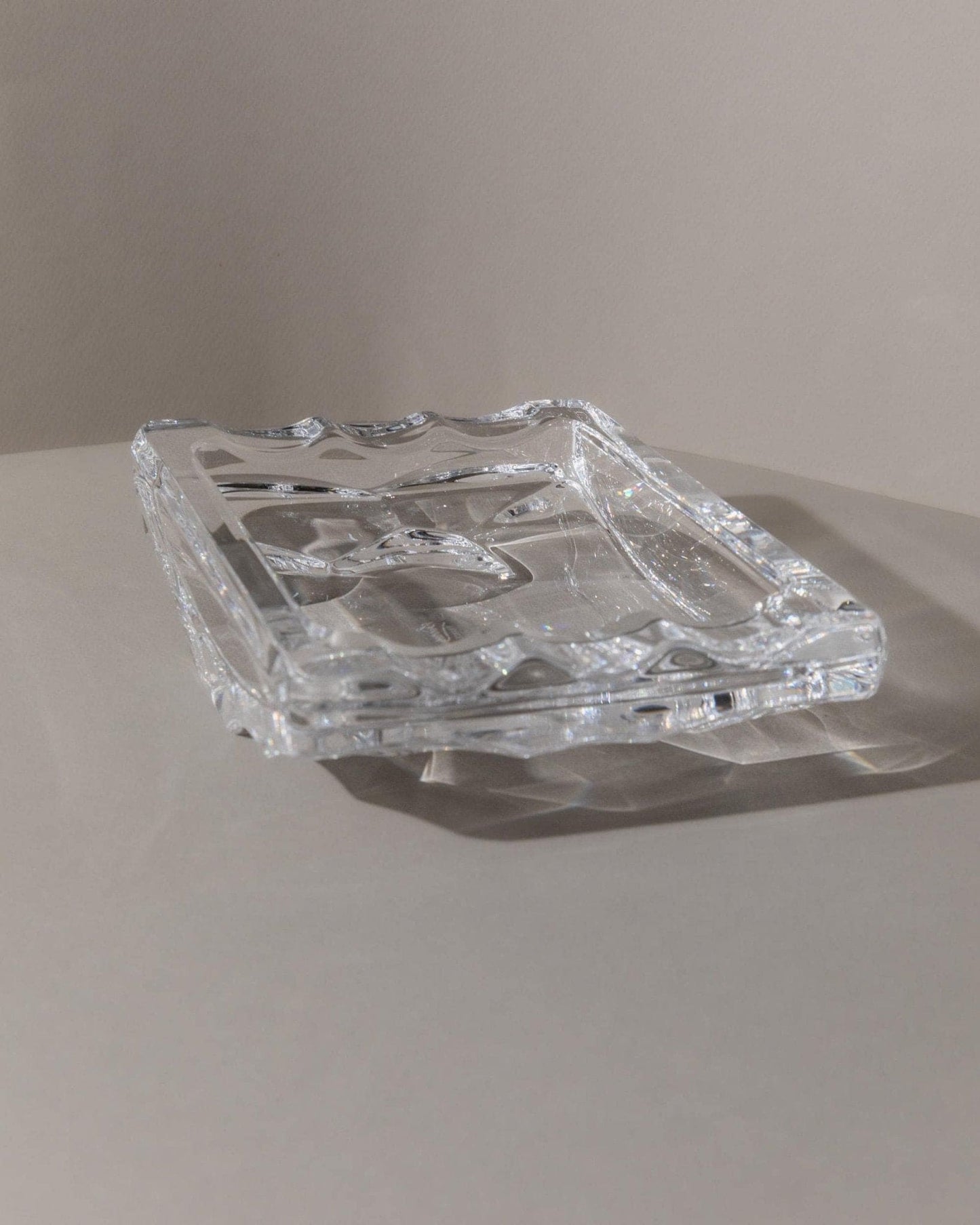 Vintage Kristallaschenbecher von Sevres Frankreich 1970er