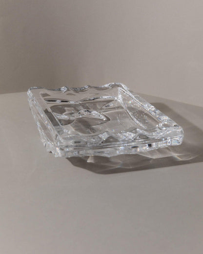 Vintage Kristallaschenbecher von Sevres Frankreich 1970er