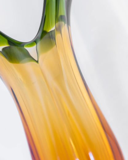 Vintage Ananas-Vase aus Murano Glas von Fratelli Toso