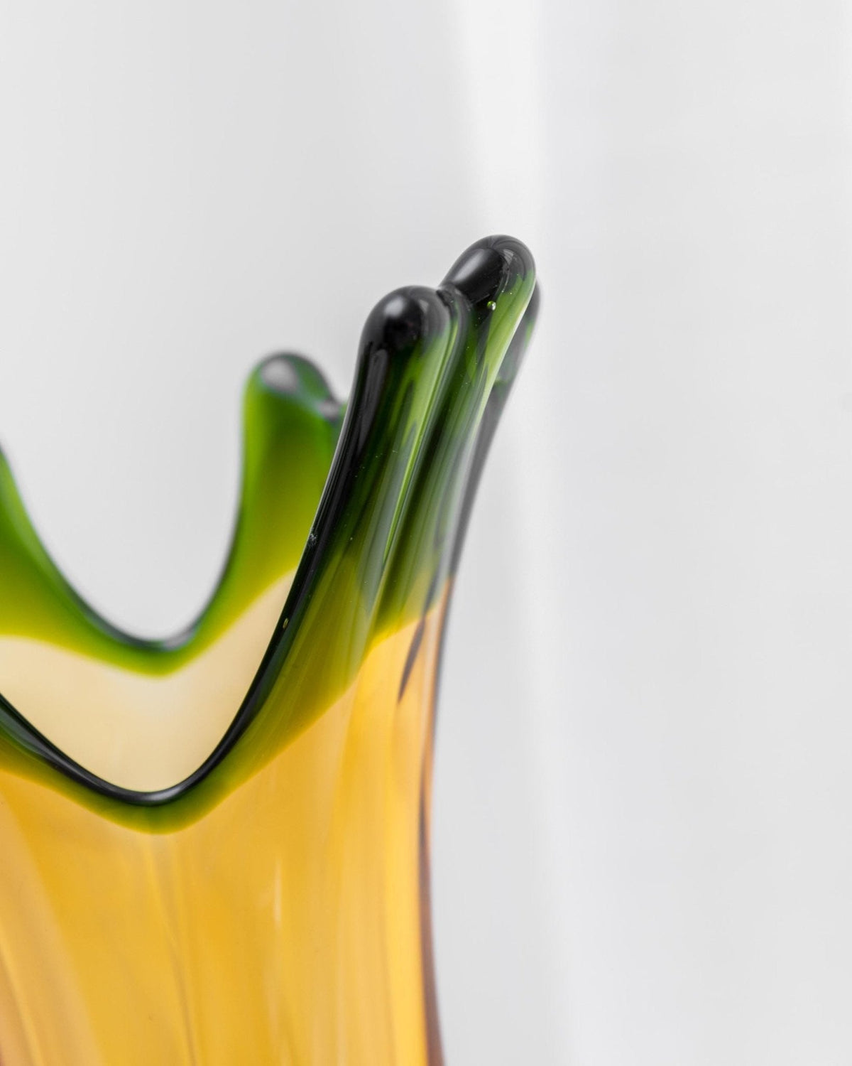 Vintage Ananas-Vase aus Murano Glas von Fratelli Toso
