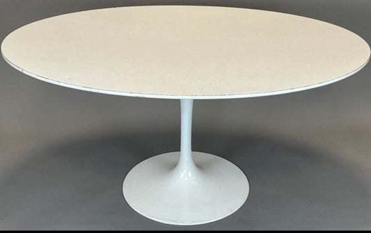 Vintage Couchtisch Tulip von Eero Saarinen für Knoll International, Weiß