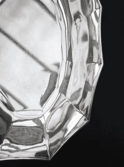 Panier en argent vintage