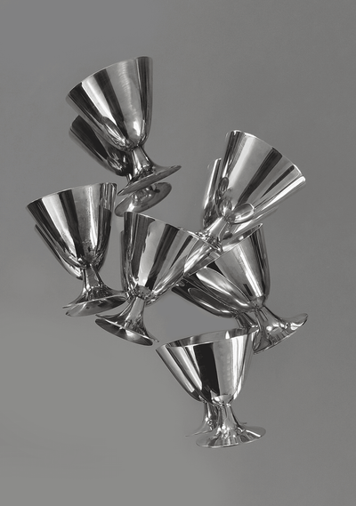 Vintage Dessert Cup by Christofle for Christofle Silver Silver-plated metal Set of 6