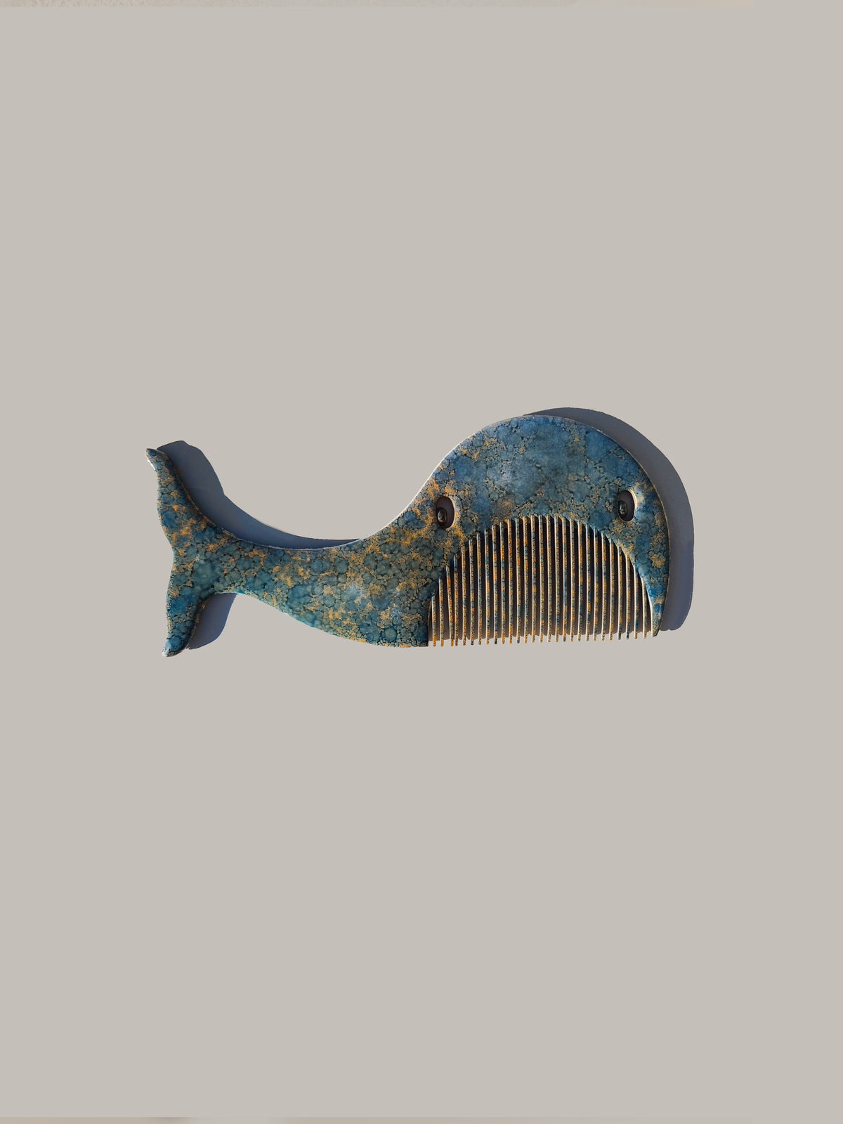 Vintage Kamm "Whale" aus Kunststoff, 70er Jahre