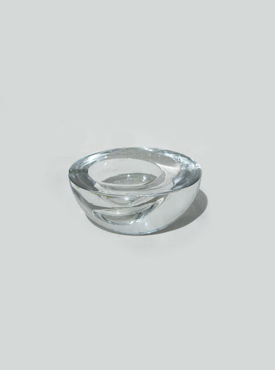 cendrier en verre vintage