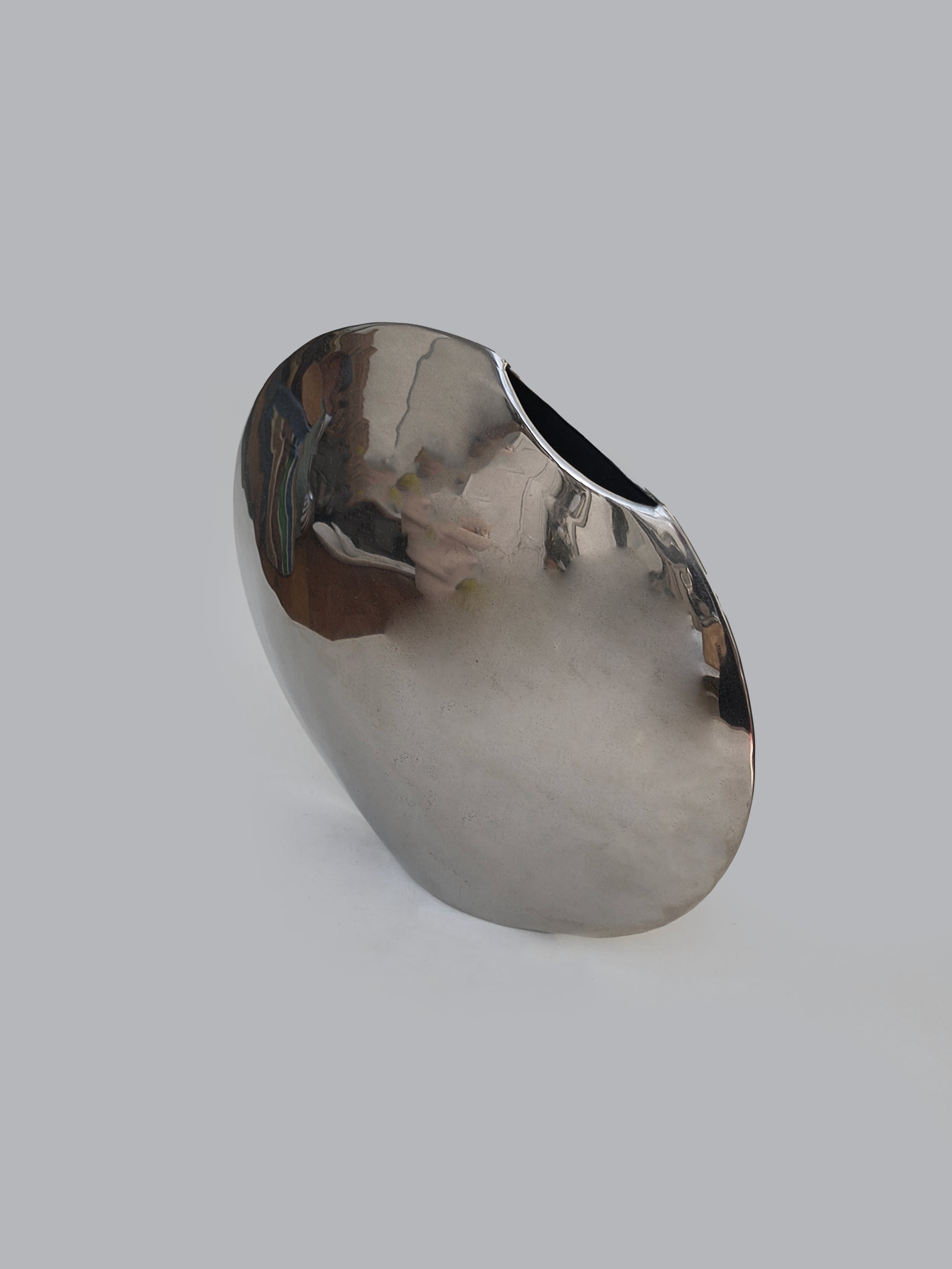 Vintage Vase Set von 2 rund