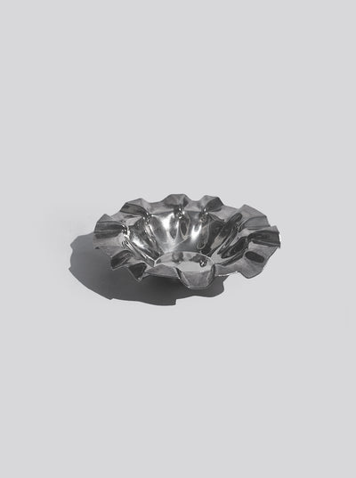 Vide-poche in Pleated Metal