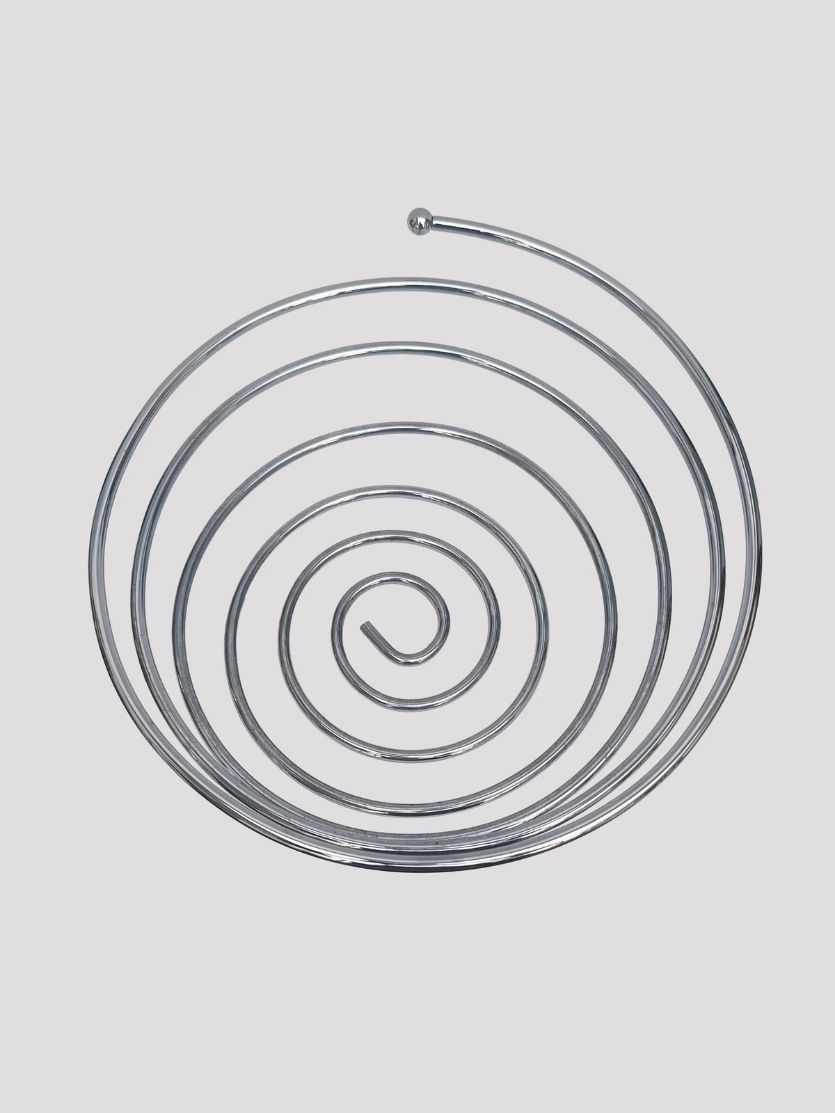 Fruchtschale "Spirale" aus Edelstahl
