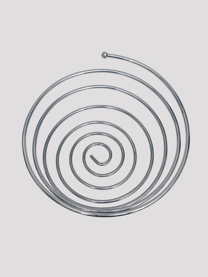 Fruchtschale "Spirale" aus Edelstahl