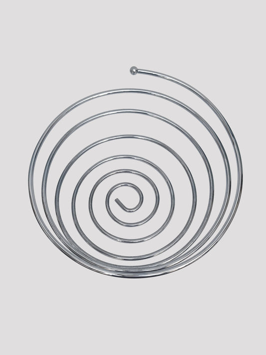 Fruchtschale "Spirale" aus Edelstahl