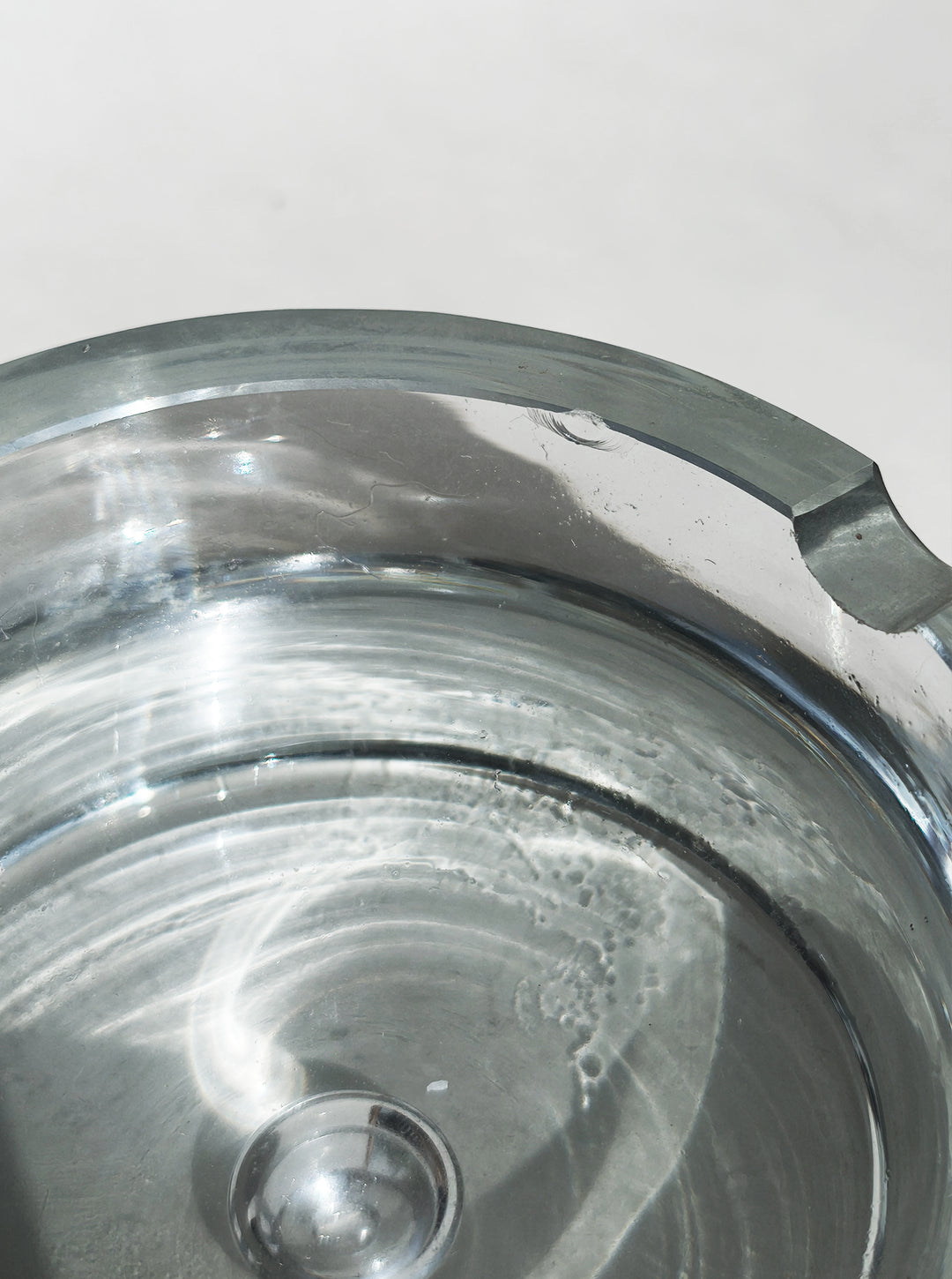 Vintage Aschenbecher aus Glas