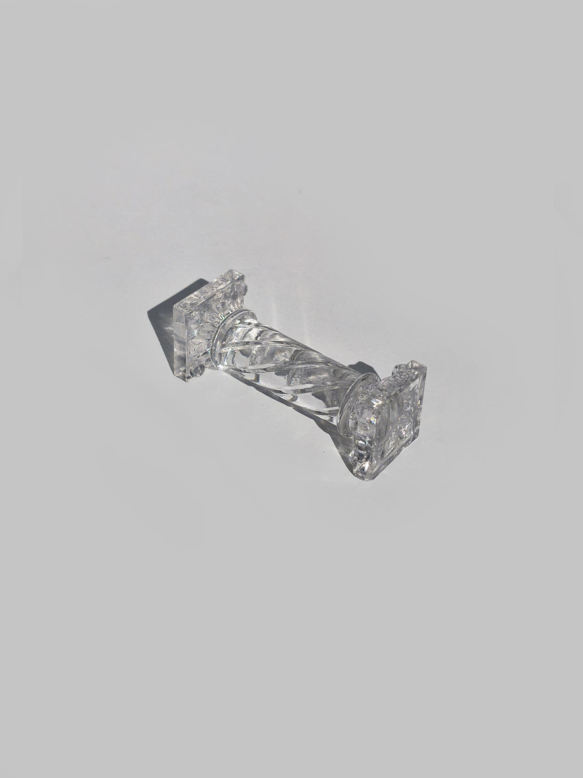 Set von 6 Messerbänkchen aus Glas