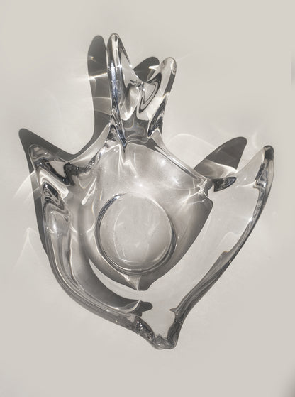 Vintage Vide-Poche "Fisch" aus Glas