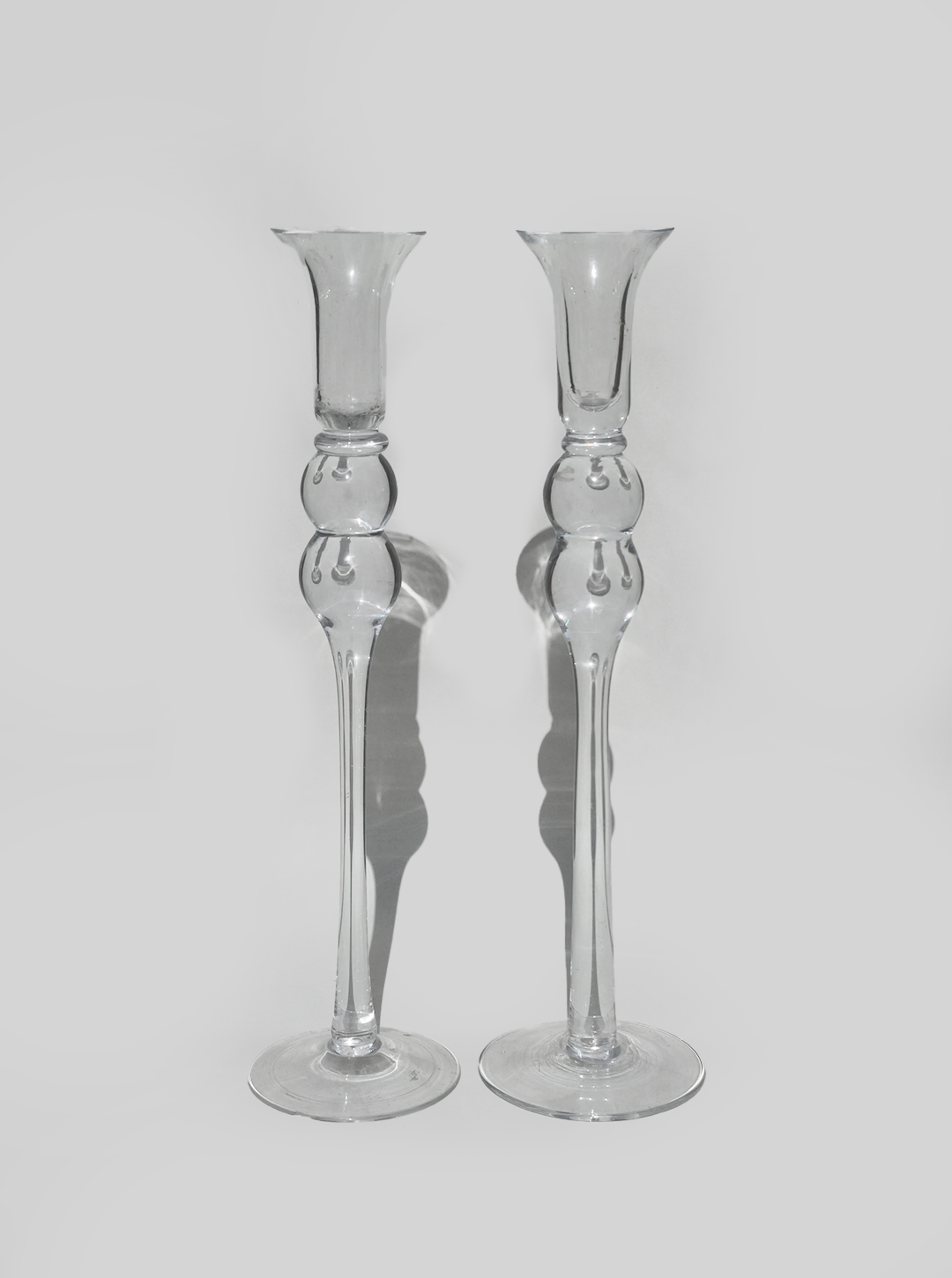 Vintage Kerzenhalter Kristall