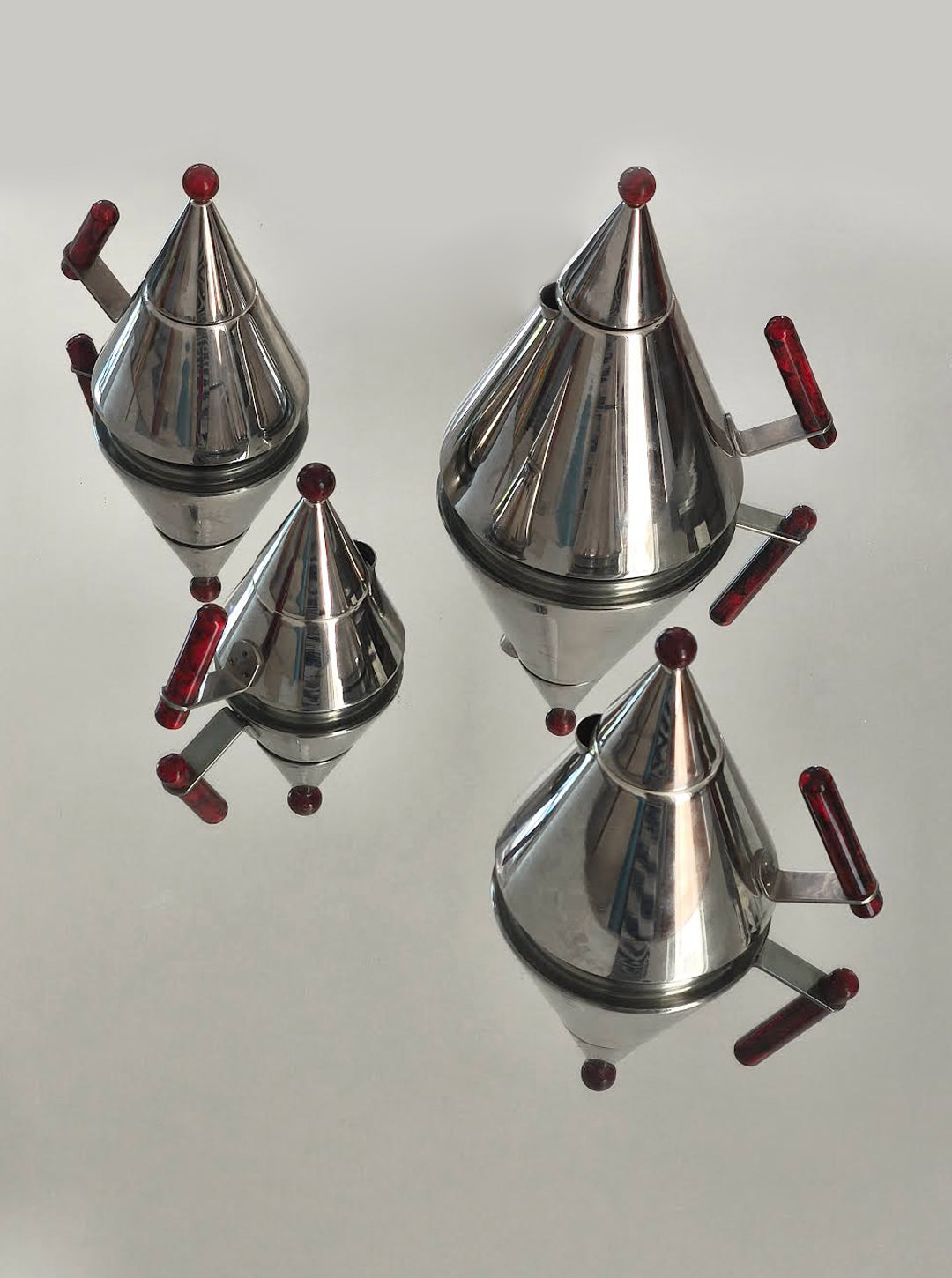 Vintage Tee- oder Kaffeeset Memphis, Italien 80er