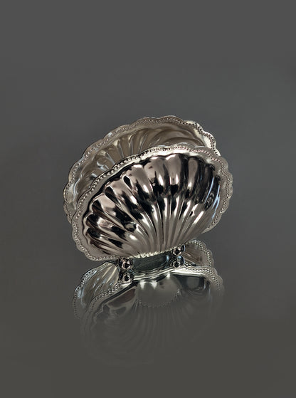 Vintage Serviettenhalter Muschel