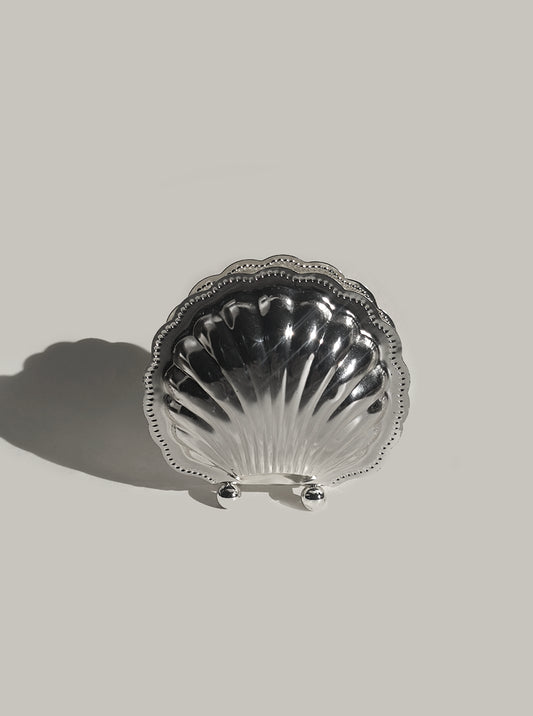 Vintage Serviettenhalter Muschel