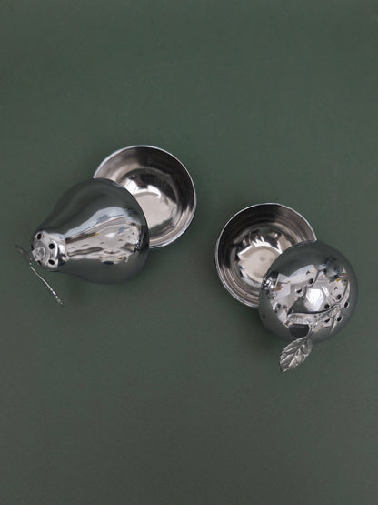 Set von 2 Vintage Salz- und Pfefferstreuer aus Lucite