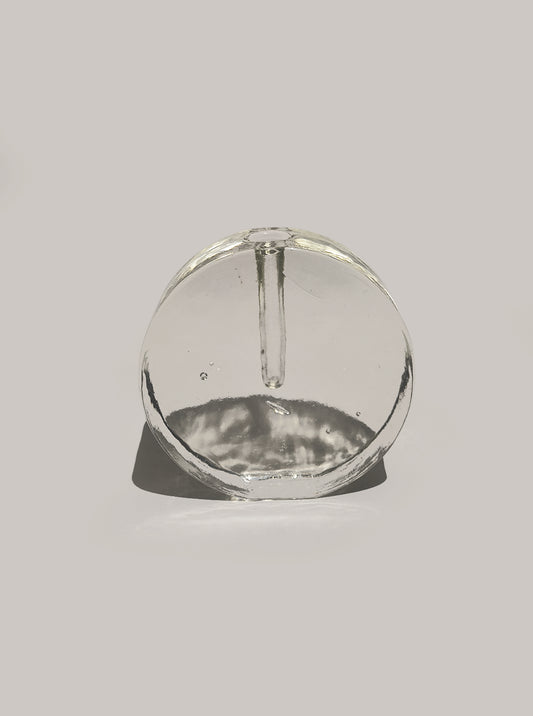 Vintage Kugelvase Soliflore aus Glas
