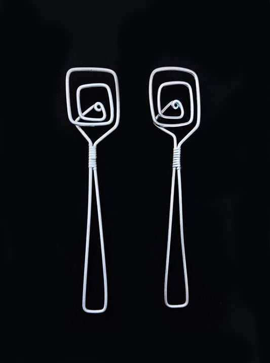 Vintage Salatbesteck Spiral von unbekannt für unbekannt