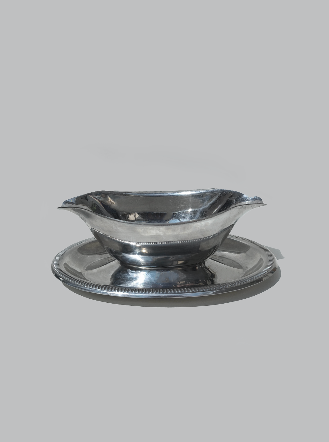 Vintage Untertasse Steel Saucer