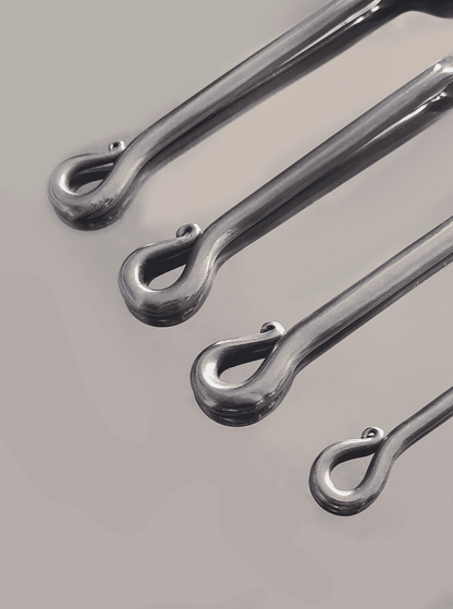 Set of 4 cutlery Organiques Silver Vintage