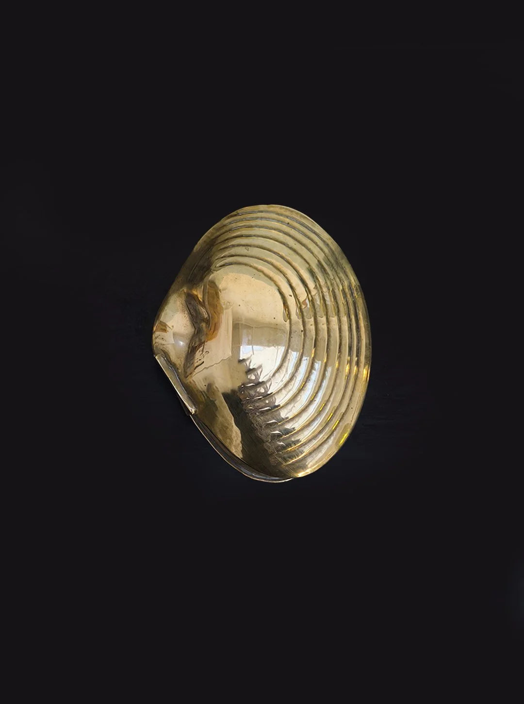 Vintage Schmuckbox Messing von Shell