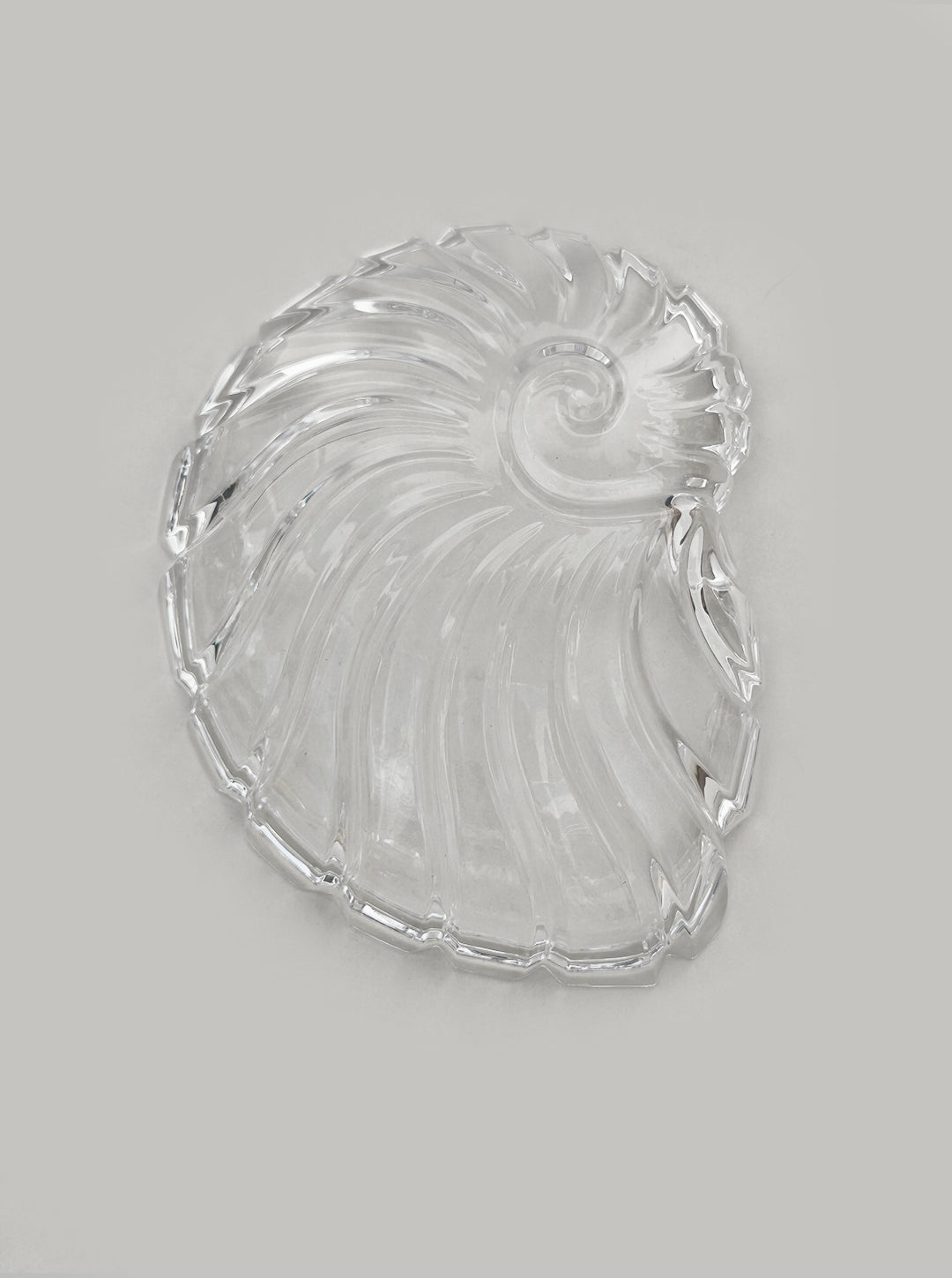 Vintage Kristall Vide Poche Shell