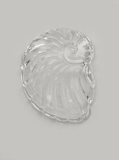 Vintage Kristall Vide Poche Shell