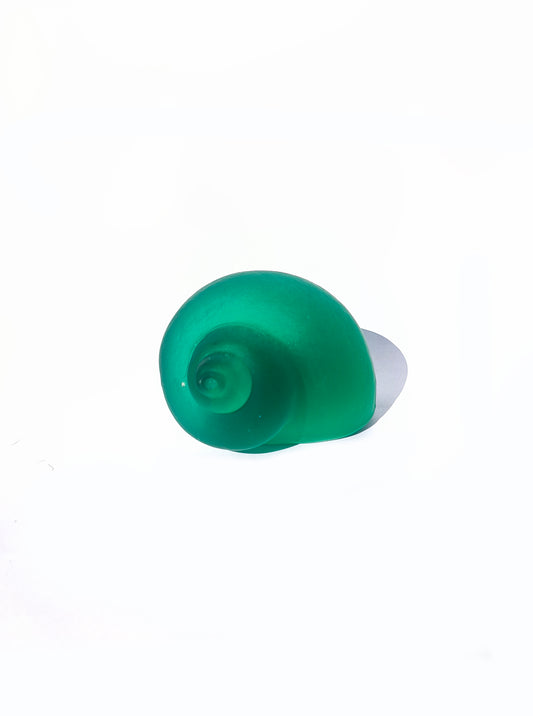 Vintage Skulptur "Muschel" aus Muranoglas
