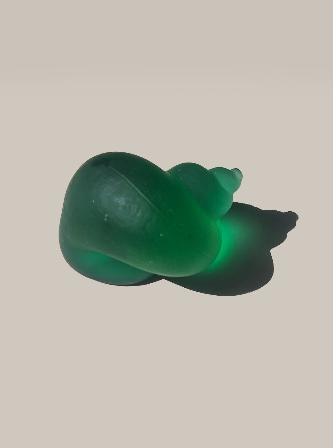 Vintage Skulptur "Muschel" aus Muranoglas