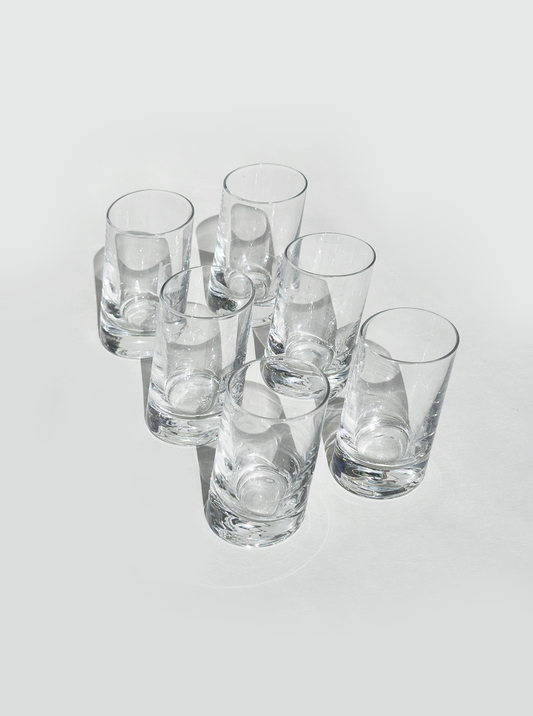 Vintage Likörglas Set von 6