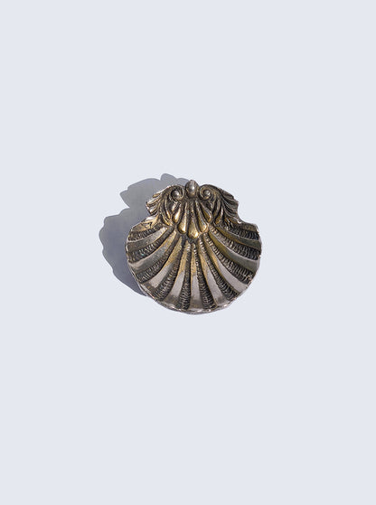 Vintage Vide-Poche 'Muschel' aus Messing
