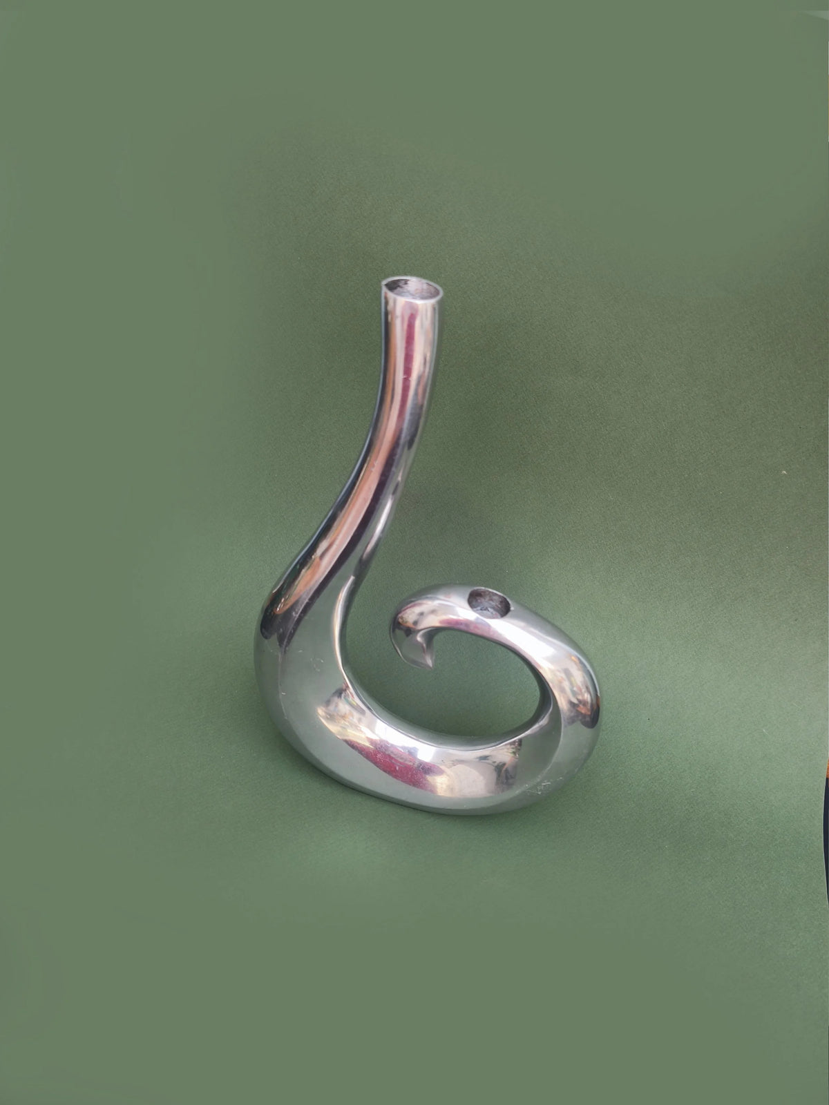 Vintage Kerzenhalter "Double Spirale"