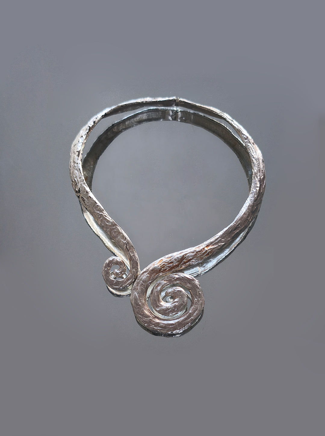 Vintage Halskette Spiral