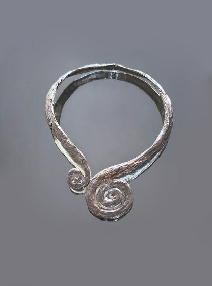 Vintage Halskette Spiral