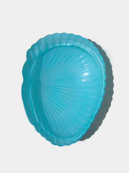 Vintage Schale Opaline Shell von unbekannt für unbekannt