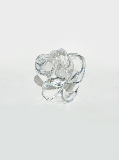 Vintage Kerzenhalter Swirl von Sèvres