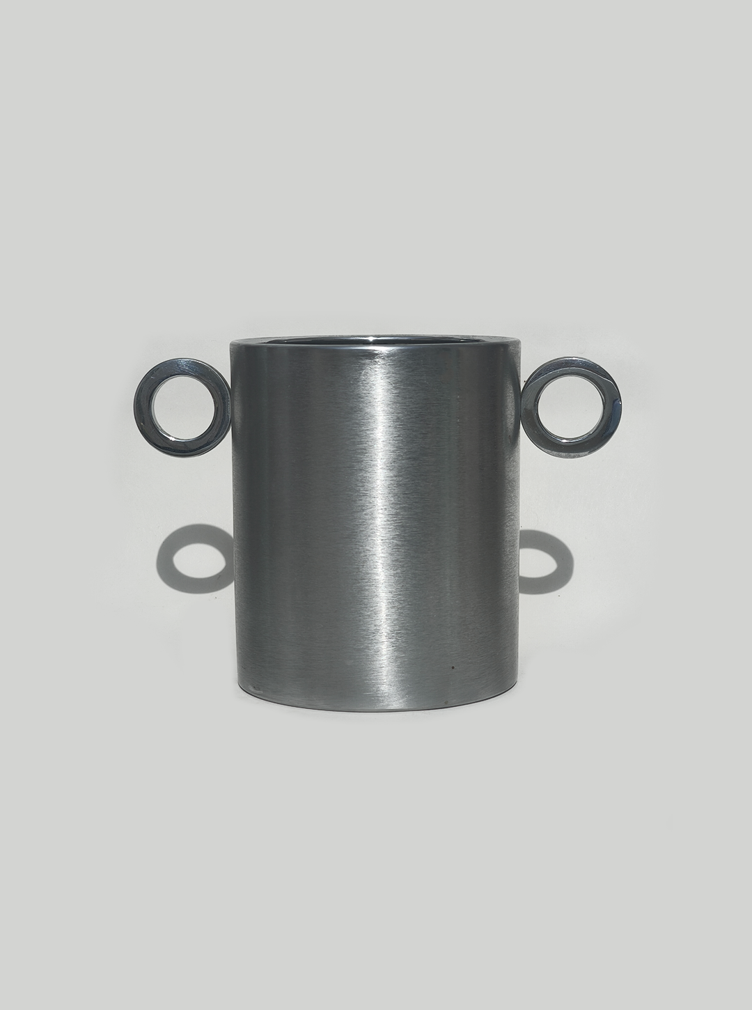 Vintage Eiseimer aus Stahl