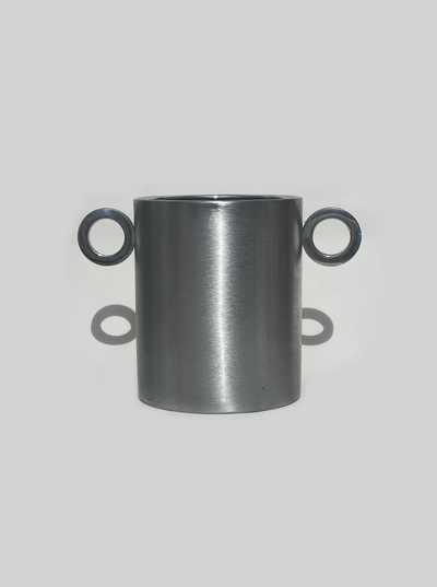 Vintage steel ice bucket